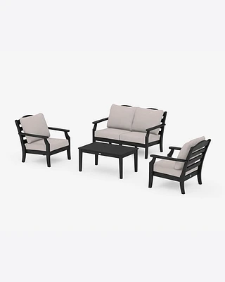 Savannah 4-Piece Deep Seating Set with Loveseat