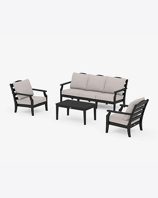 Savannah 4-Piece Deep Seating Set with Sofa
