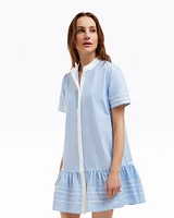 Molly Mini Dress Oxford Shirting
