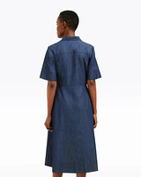 Riley Midi Shirtdress Chambray