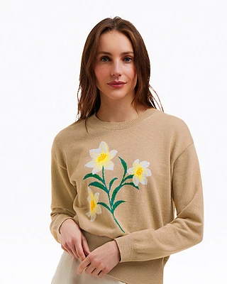 Daffodil Crewneck Sweater