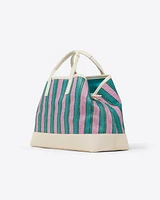 Stripe Canvas Tote