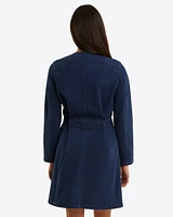 Colbie Snap Front Dress Denim