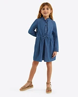 Girls Shirtdress Chambray