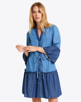 Avery Shirtdress Chambray