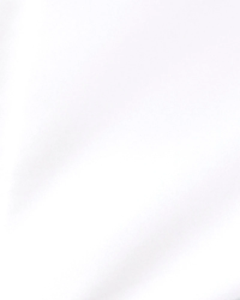 Side Slit Skort White