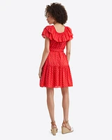 Sawyer Dress Red Polka Dot