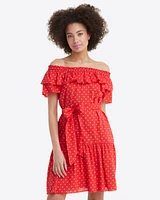 Sawyer Dress Red Polka Dot