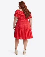 Sawyer Dress Red Polka Dot