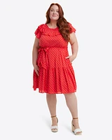 Sawyer Dress Red Polka Dot