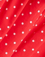 Sawyer Dress Red Polka Dot