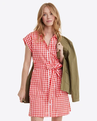 Trisha Shirtdress Poppy Red Gingham