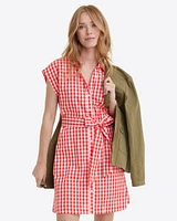 Trisha Shirtdress Poppy Red Gingham