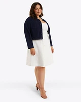 Kylie Love Circle Mini Dress Linen