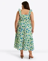 Carrie Midi Dress Linen