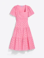 Caitlyn Midi Dress Eyelet