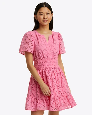 Wilson Mini Dress Eyelet