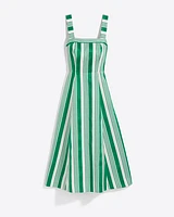 Rosalind Love Circle Dress Ottoman Stripe