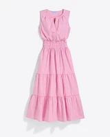 Delilah Midi Dress Crisp Cotton