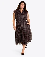 Tenille Dress Crinkle Chiffon