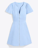 Mae Love Circle Dress Light Blue