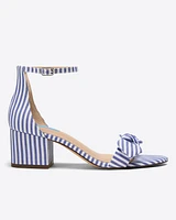 Preston Sandal Blue & White Stripe