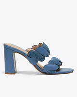 Dolly Heel Sandal Chambray