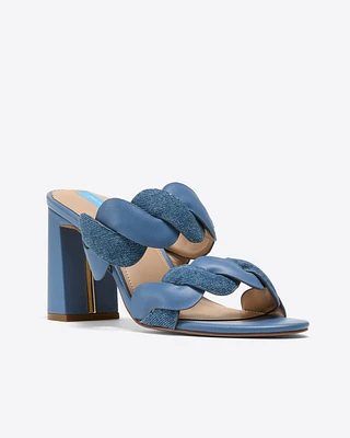 Dolly Heel Sandal Chambray