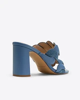 Dolly Heel Sandal Chambray