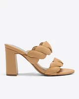 Dolly Heel Sandal Natural