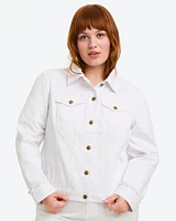 White Denim Jacket