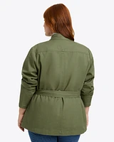 Field Jacket Green Twill