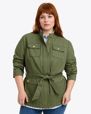 Field Jacket Green Twill