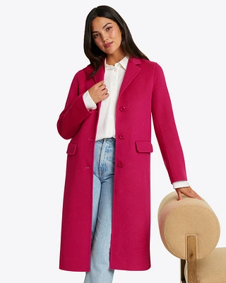 Woods Coat Pink