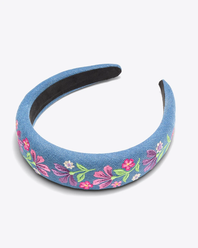 Embroidered Headband