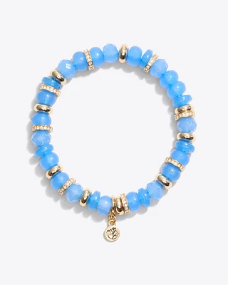 Stretch Bracelet in Light Blue