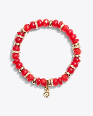 Stretch Bracelet in Red