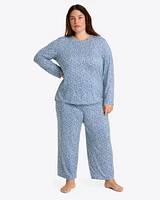 Amelia Pajama Set Popcorn Ditsy Floral