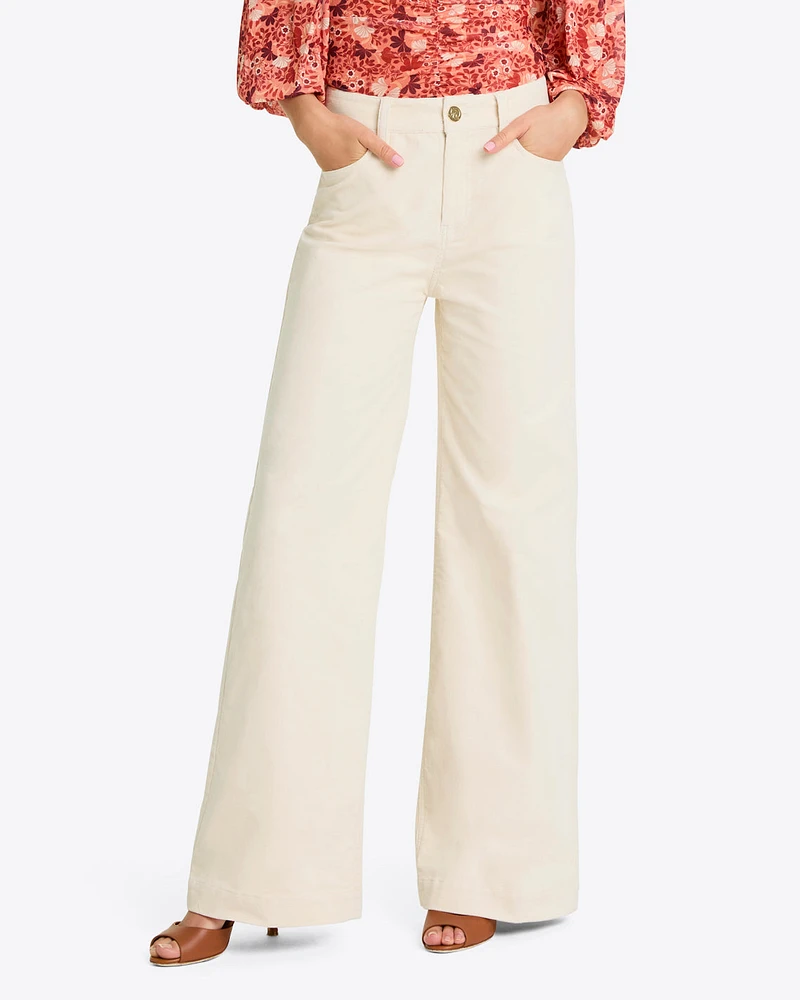 Flare Corduroy Pants Stretch