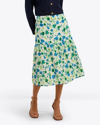 Midi Skirt Linen