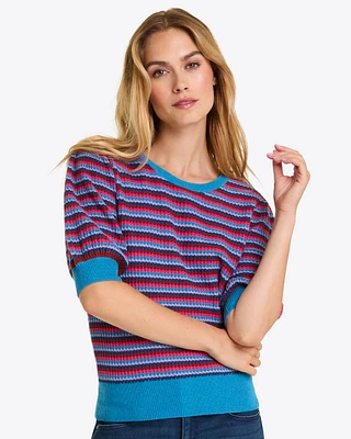 Annabelle Short-Sleeve Sweater