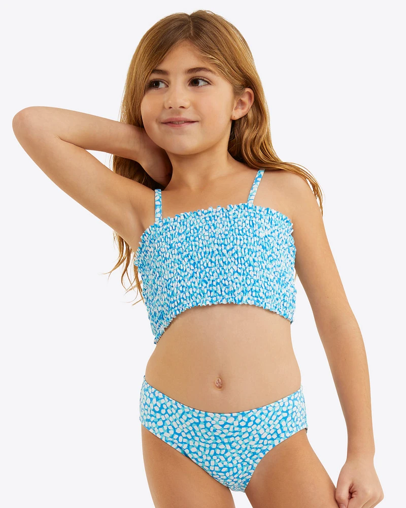 Girls Smocked Bikini