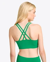 Crossback Sports Bra Green