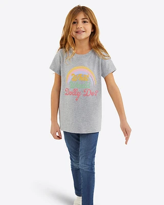 Kids What Would Dolly Do Rainbow T-Shirt