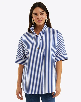 Logan Top Poplin