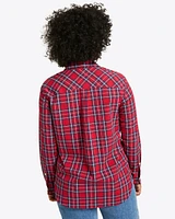 Tanner Buttondown Top Angie Plaid