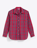 Tanner Buttondown Top Angie Plaid