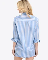 Lynn Long Sleeve Top Crisp Cotton