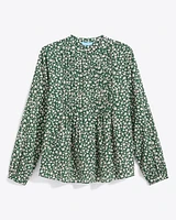 Evangaline Long Sleeve Top Gauzy Cotton