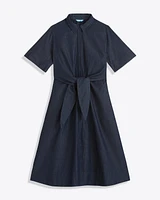 Riley Midi Shirtdress Chambray